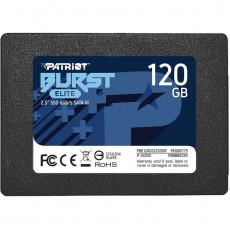 Накопичувач SSD  120GB Patriot Burst Elite 2.5" SATAIII TLC (PBE120GS25SSDR)