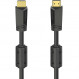 Кабель Hama Hama HDMI - HDMI (M/M), Ethernet Gold, 4K, 10 м, Black (205009)