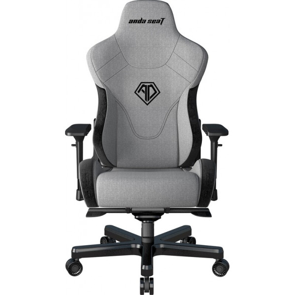 Крісло для геймерів Anda Seat T-Pro 2 Size XL Linen Grey/Black (AD12XLLA-01-GB-F)