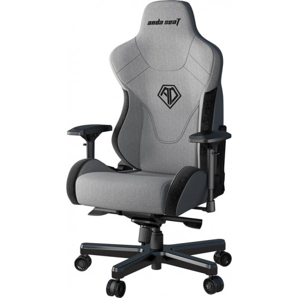 Крісло для геймерів Anda Seat T-Pro 2 Size XL Linen Grey/Black (AD12XLLA-01-GB-F)