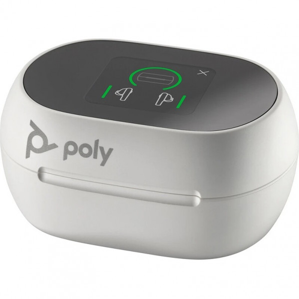 Bluetooth-гарнітура Poly Voyager Free 60+ Earbuds + BT700A + TSCHC White (7Y8G5AA)