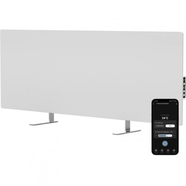 Інфрачервоний обігрівач AENO Premium Eco Smart Heater LED White (AGH0003S)