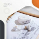 Bluetooth-гарнітура Canyon TWS-7 Hexagon Black/Yellow (CNS-TWS7BY)