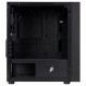 Корпус 1stPlayer B5-M-BK-3F Black без БЖ