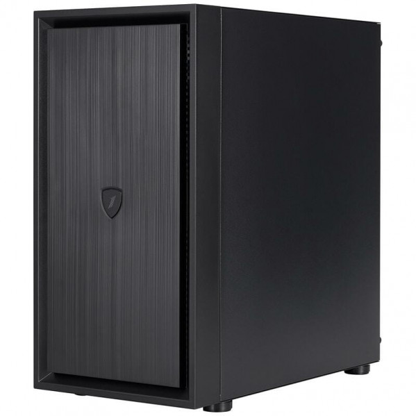 Корпус 1stPlayer B5-M-BK-3F Black без БЖ