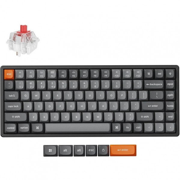 Клавіатура бездротова Keychron K2 Max 84Key (K2M-J1-UA)