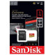 Карта пам`ятi MicroSDXC 1TB UHS-I Class 10 R190/W130MB/s SanDisk Extreme V30 A2 U3 + SD Adapter (SDSQXAV-1T00-GN6MA)