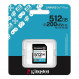 Карта пам`ятi SDXC  512GB UHS-I/U3 Class 10 Kingston Canvas Go! Plus R200/W160MB/s (SDG4/512GB)