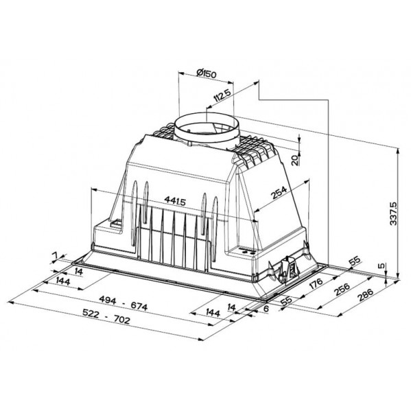 Витяжка Faber Inka Plus Hcs Bk A52