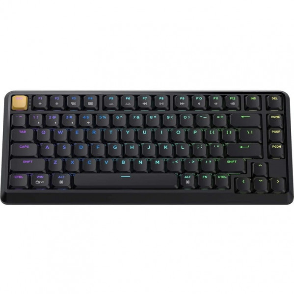 Клавіатура бездротова Keychron J1, K Pro Brown, Hot-Swap, RGB Black (J1-H3-UA)