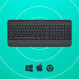 Клавiатура бездротова Logitech Signature K650 US Graphite USB (920-010945)