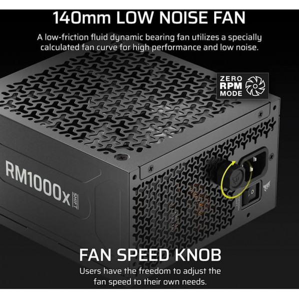 Блок живлення Corsair RM850x Shift ATX 3.1 850W (CP-9020299-EU)