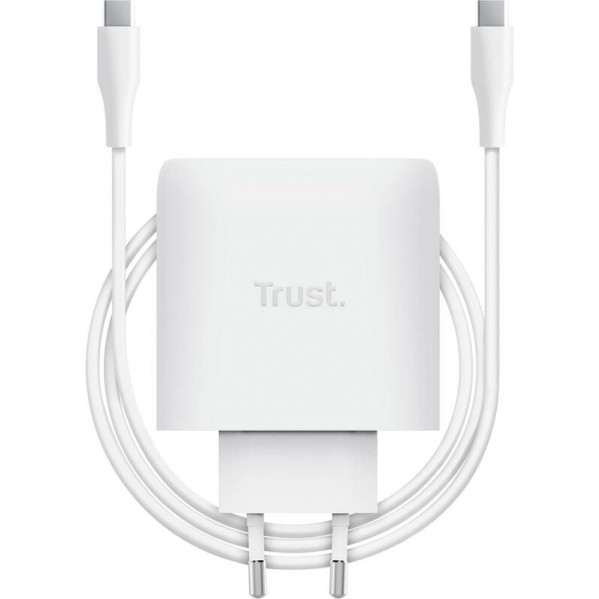 Зарядний пристрій Trust Maxo 65W White (25524)