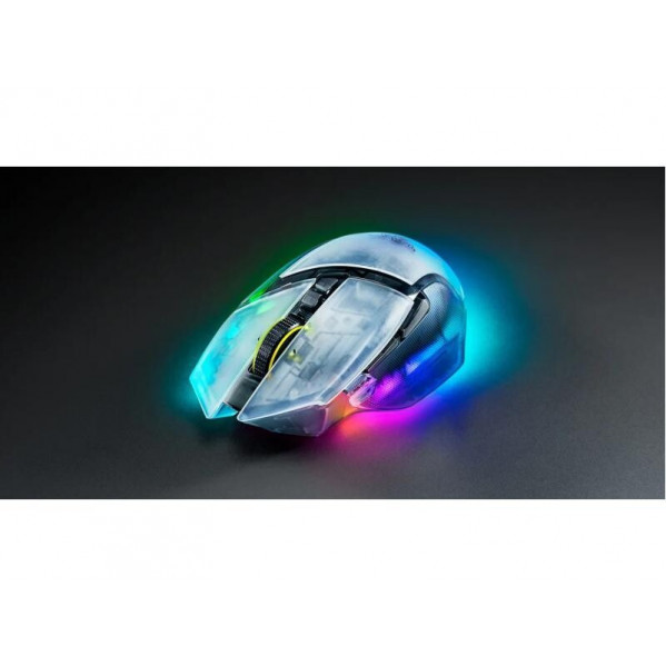 Миша бездротова Razer Basilisk V3 Pro 35K Phantom White (RZ01-05240400-R3G1)