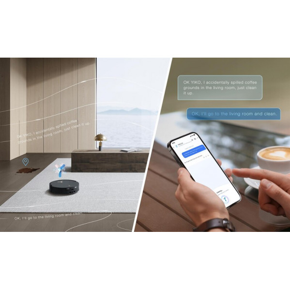 Робот-пилосос Ecovacs Deebot X8 Pro Omni (DEX56) Black