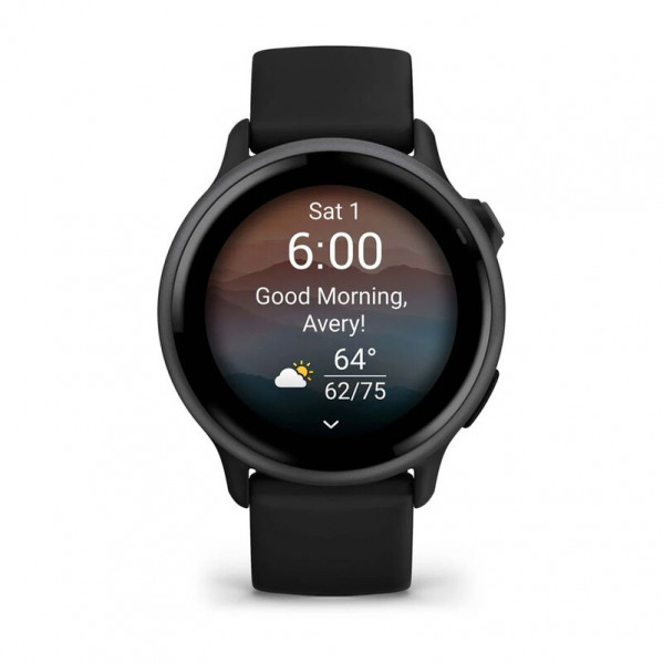 Смарт-годинник Garmin Vivoactive 6 Black/Slate (010-02985-00)