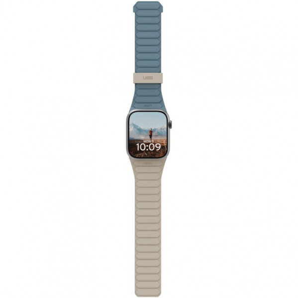 Ремінець Urban Armor Gear Pathfinder для Apple Watch Ultra 2/Ultra 49mm/45mm/44mm/42mm Dune/Cloud Blue (194161118051)