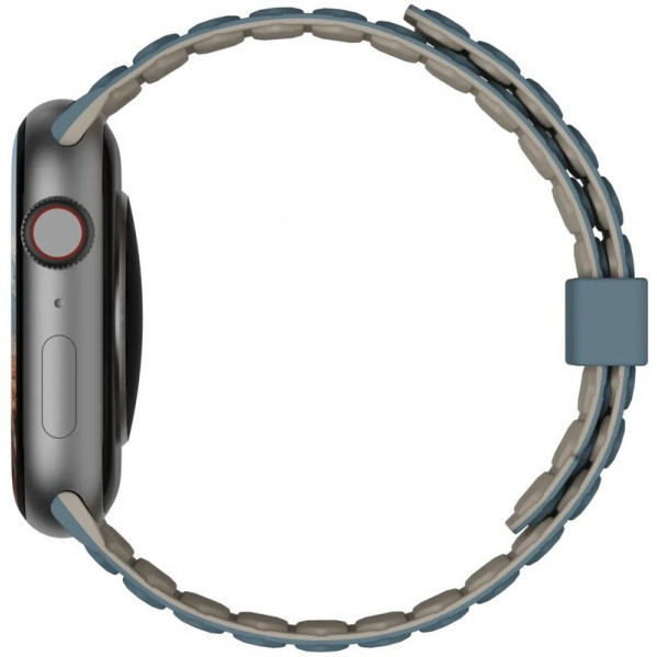 Ремінець Urban Armor Gear Pathfinder для Apple Watch Ultra 2/Ultra 49mm/45mm/44mm/42mm Dune/Cloud Blue (194161118051)