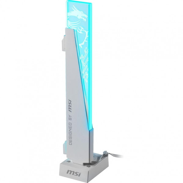 Підставка для відеокарти MSI MPG ARGB Graphics Card Stand White