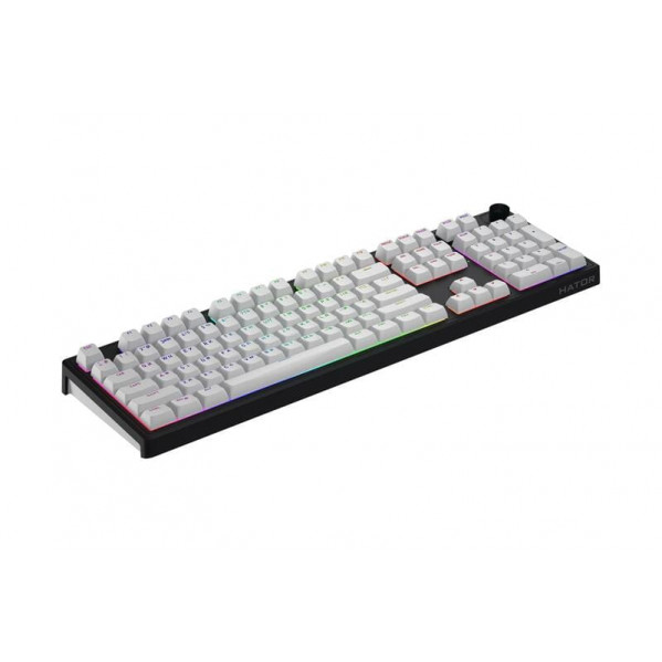 Клавіатура бездротова Hator Skyfall 100 Wireless Black/White (HTK3100UA)