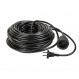 Подовжувач PowerPlant JY-3021/50 (PPEA16M500S1) 1 розетка, 50 м, чорний