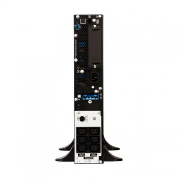 Джерело безперебійного живлення APC Smart-UPS SRT 1000VA, Online, 6хIEC, RJ-45, USB, LCD, метал (SRT1000XLI)