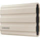 Накопичувач зовнішній SSD 1TB Samsung T7 Shield Beige (MU-PE1T0K/EU)