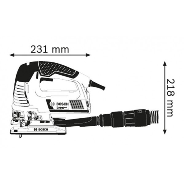 Лобзик Bosch GST 160 BCE (0601518000)