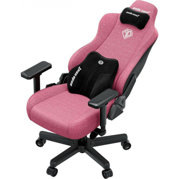 Крісло для геймерів Anda Seat Kaiser 3E XL Pink Fabric (AD23YC-XL-09-P-CF-P01)