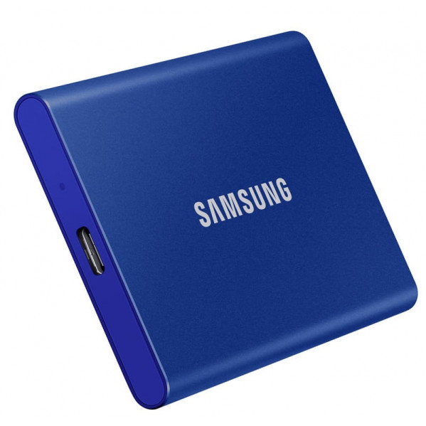 Накопичувач зовнішній SSD 1TB Samsung T7 Indigo Blue (MU-PC1T0H/WW)