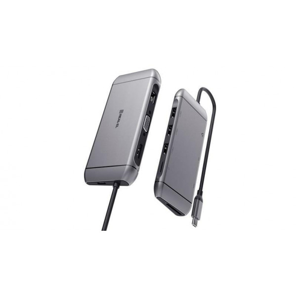 USB-хаб REAL-EL CQ-900 3 ports