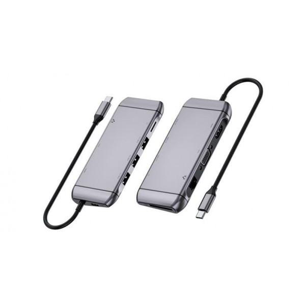 USB-хаб REAL-EL CQ-900 3 ports