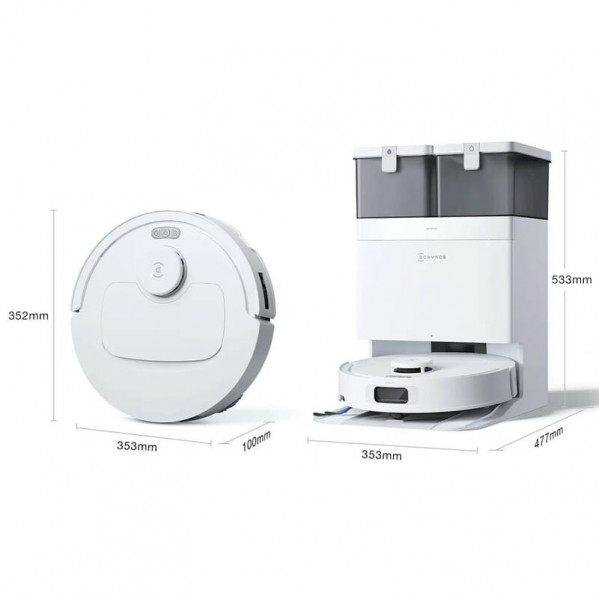 Робот-пилосос Ecovacs Deebot T30C White (DLX71)