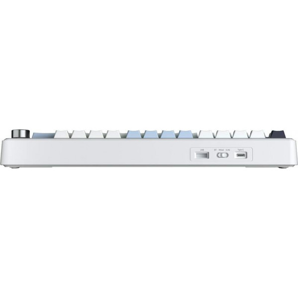 Клавіатура бездротова Aula F75 Max White (6978080501158)