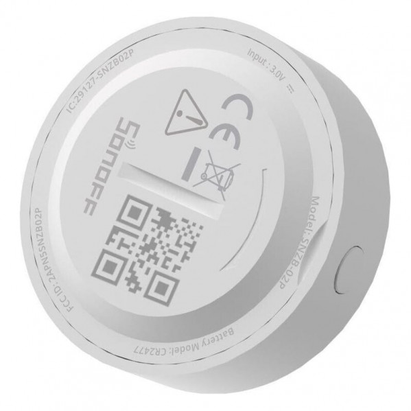 Датчик температури та вологості Sonoff Zigbee SNZB-02P