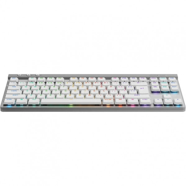 Клавiатура бездротова Logitech G515 Lightspeed TKL White (920-012539)