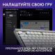 Клавiатура бездротова Logitech G515 Lightspeed TKL White (920-012539)