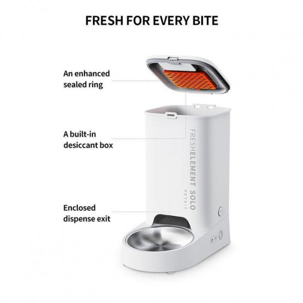 Смарт-годівниця Petkit Fresh Element Solo White (P570)