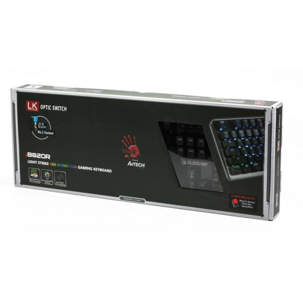 Клавіатура Bloody B820R Red SW Black
