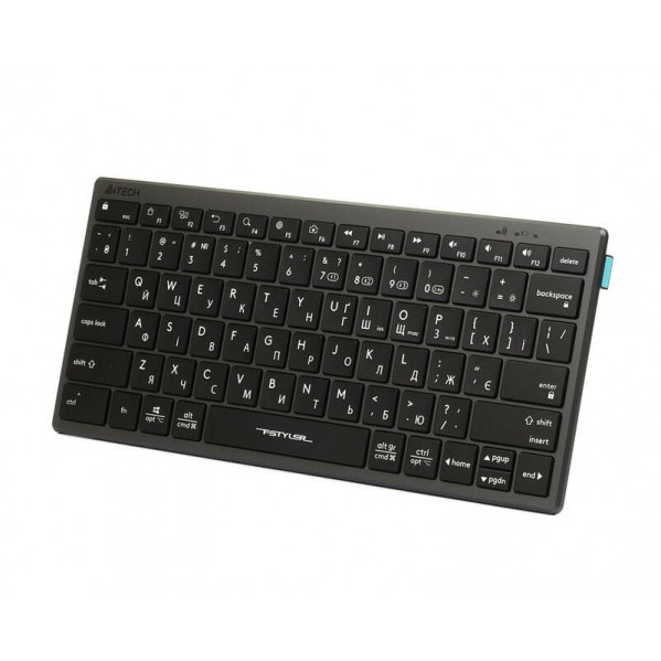 Клавіатура бездротова A4Tech Fstyler FBX51C Grey