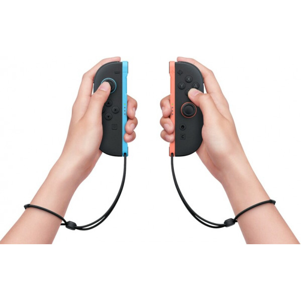 Набір 2 контроллера Nintendo Joy-Con 2 Light Blue/Light Red (0045496321413)