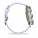 Смарт-годинник Garmin Venu 4 41mm Silver Bezel with Periwinkle Silicone Band (010-03013-01)