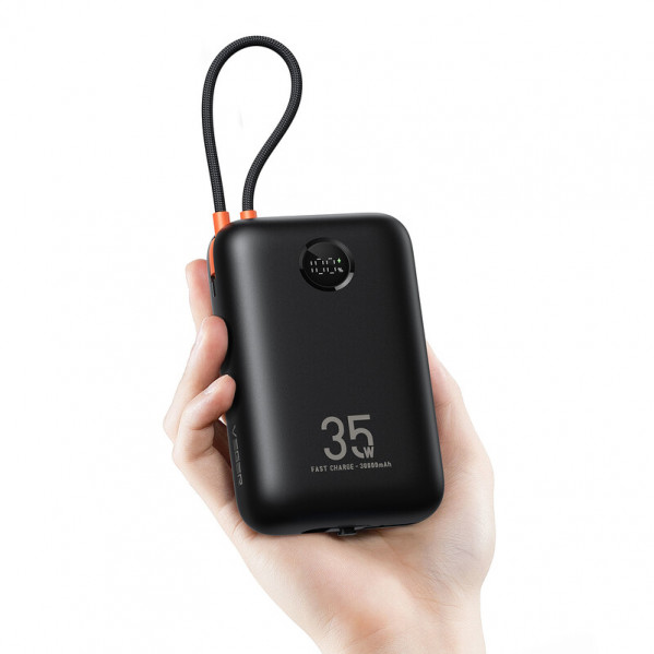 Універсальна мобільна батарея Veger W3018 30000mAh (W3018.black)