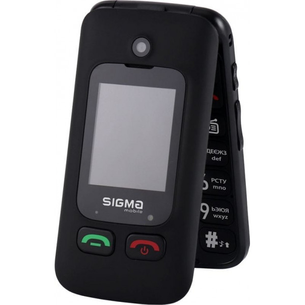 Мобiльний телефон Sigma mobile Comfort 50 Shell Duo Type-C Dual Sim Black (4827798212523)