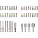 Набір біт Bosch Extra Hard Screwdriver Bit Set, 43шт, магнітний тримач (2.607.017.723)