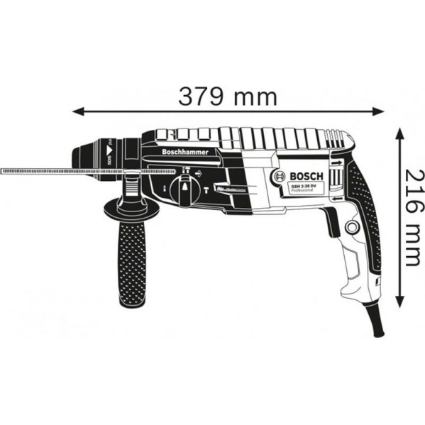 Перфоратор Bosch GBH 2-28 (0611267500)