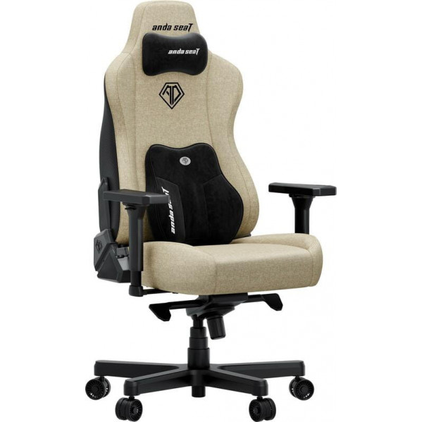 Крісло для геймерів Anda Seat Kaiser 3E XL Beige Fabric (AD23YC-XL-09-I-CF-I01)