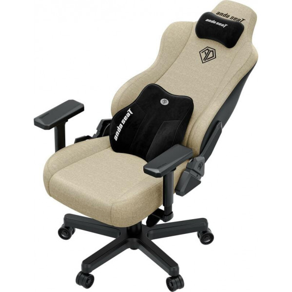 Крісло для геймерів Anda Seat Kaiser 3E XL Beige Fabric (AD23YC-XL-09-I-CF-I01)
