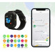 Дитячий смарт-годинник AmiGo GO009 Camera+LED WIFI Black
