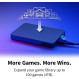 Зовнішній жорсткий диск 2.5" USB 4.0TB Toshiba Canvio Gaming Dark Grey (HDTX240EK3CA)